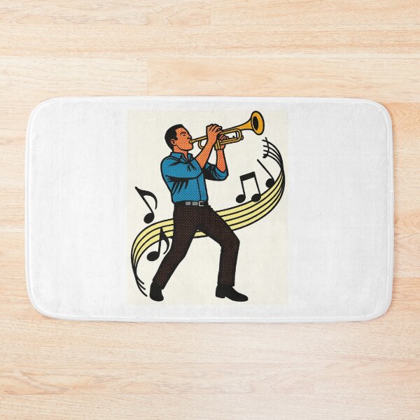 Item preview, This is what an awesome trumpet player looks like designed and sold by Agu210.