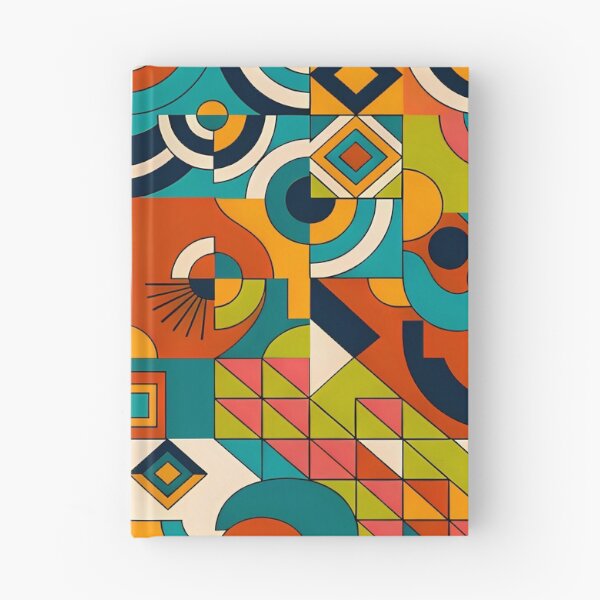 Item preview, Mid Century Modern Abstract Geometric shapes Pattern Retro Pop designed and sold by Itaya Art.