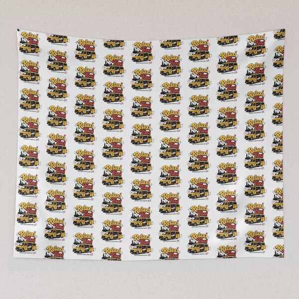 Item preview, Relaxi Taxi Friends Fan Art – Retro NYC Wellness Van Design - Friends TV Show Reference designed and sold by TheStephanieRome.