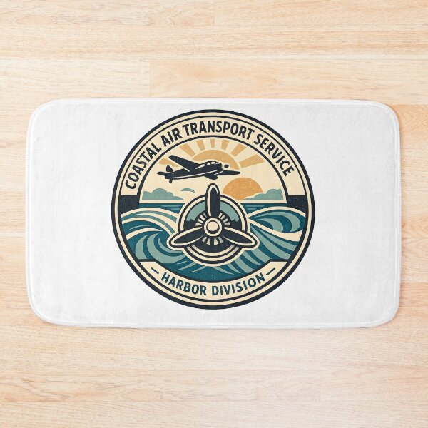 Item preview, Coastal Air Transport Service Retro Aviation Tee designed and sold by Naviora.