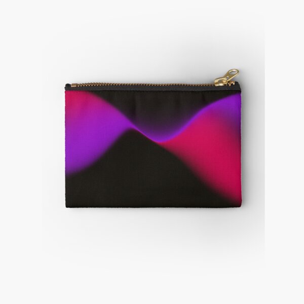 Item preview, Background poster with neon futuristic waves in pink and purple  designed and sold by Karakhan.