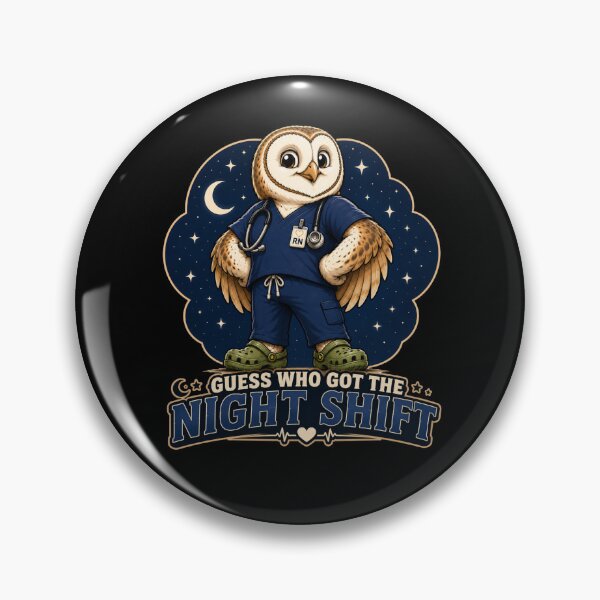 Item preview, Guess who got the night shift designed and sold by BritishDelights.