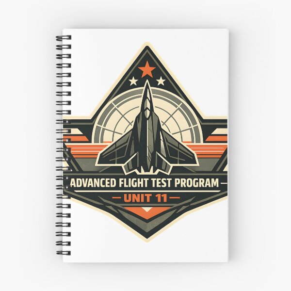 Item preview, Advanced Flight Test Program Retro Aviation Graphic designed and sold by Naviora.