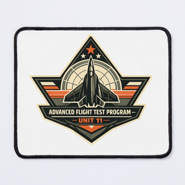 Item preview, Advanced Flight Test Program Retro Aviation Graphic designed and sold by Naviora.