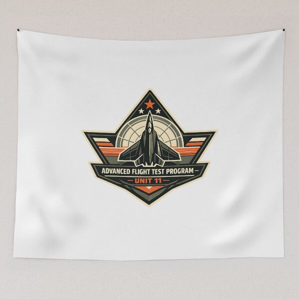 Item preview, Advanced Flight Test Program Retro Aviation Graphic designed and sold by Naviora.