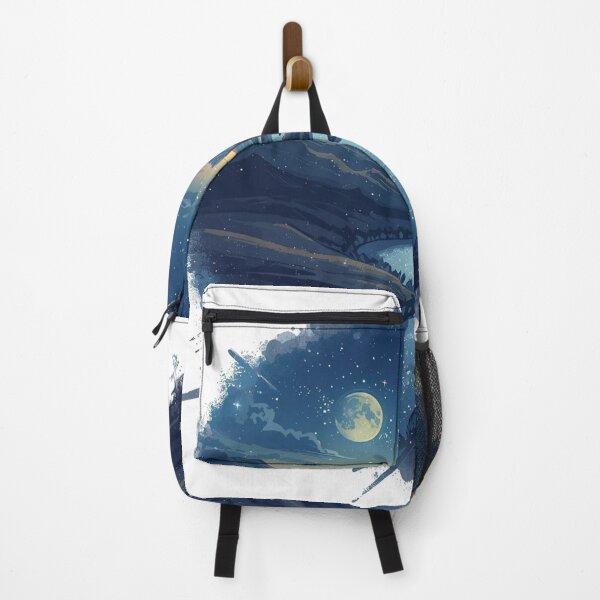 Item preview, Moonlit River of Stars Flowing Through a Cosmic Valley designed and sold by catcurio.