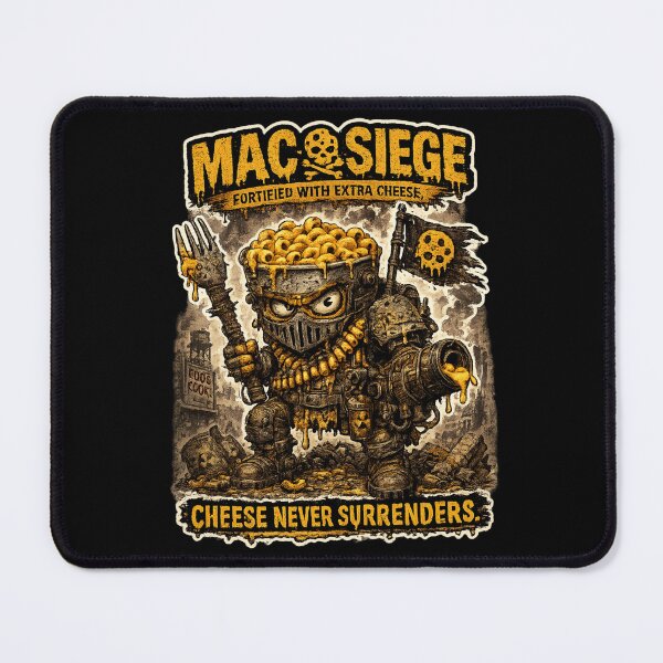 Item preview, Mac & Siege Post Apocalyptic Macaroni Sticker designed and sold by Snackwave Ninety.