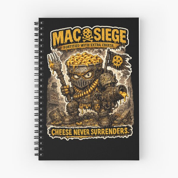 Item preview, Mac & Siege Post Apocalyptic Macaroni Sticker designed and sold by Snackwave Ninety.