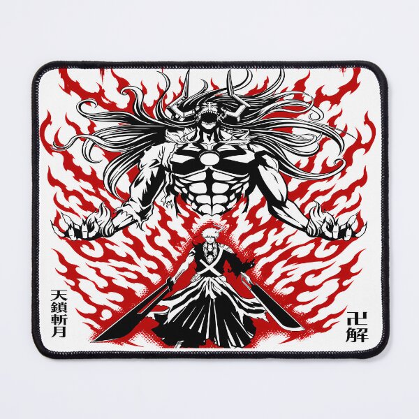 Item preview, Ichigo  kurosaki-True Bankai Tensa Zangetsu -Red Flames Aesthetic Design designed and sold by Trinidesigns123.