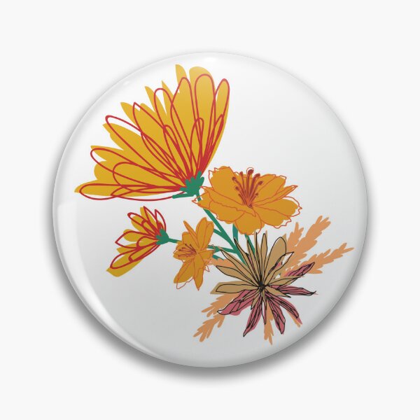 Item preview, The Yellow Summer Flower Cottagecore Aesthetic designed and sold by print-et-al.