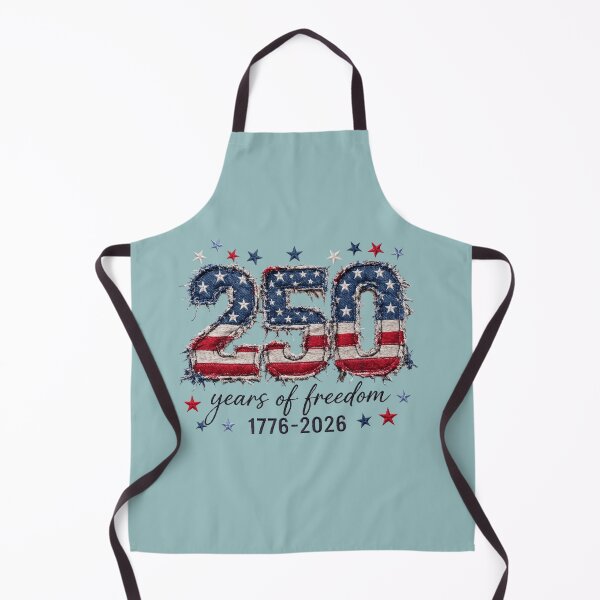 Item preview, Years of Freedom US 250th Anniversary Faux Embroidery Patch designed and sold by BreezifyDesignStudio.