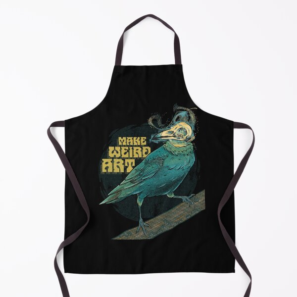Item preview, Crow Says Make Weird Art designed and sold by DorkZombie.