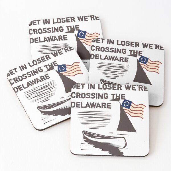 Item preview, Hop in, losers, we're crossing the Delaware for fun! designed and sold by vibeno1.