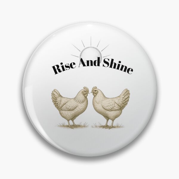 Item preview, Rise And Shine, Chickens designed and sold by HoppingCreation.