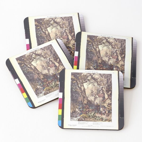 Item preview, German Fairy Tale Forest | Fairy Tale Art designed and sold by GammaRay.