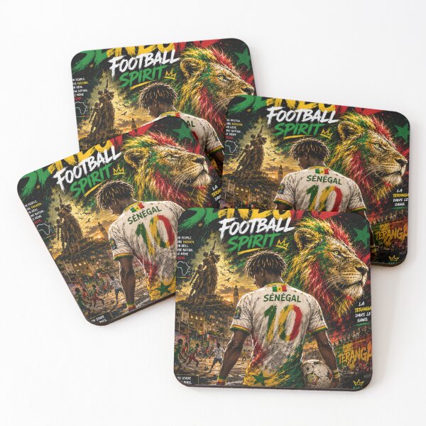Item preview, Senegal Football Spirit designed and sold by FootProbability.