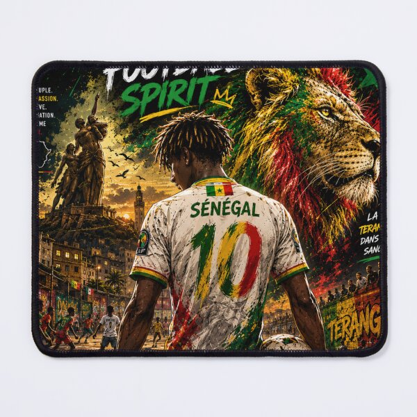 Item preview, Senegal Football Spirit designed and sold by FootProbability.