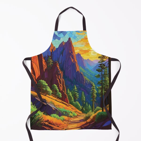 Item preview, Mosaic of volcanic spiers in Pinnacles National Park designed and sold by designmari.