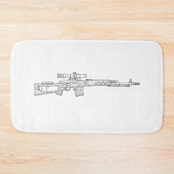 Item preview, SVG Sniper Silhouette designed and sold by GoldOrion.
