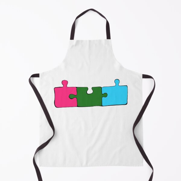Item preview, Polysexual Puzzle Pieces Pride Flag designed and sold by HarveyHandcraftsandDesigns.