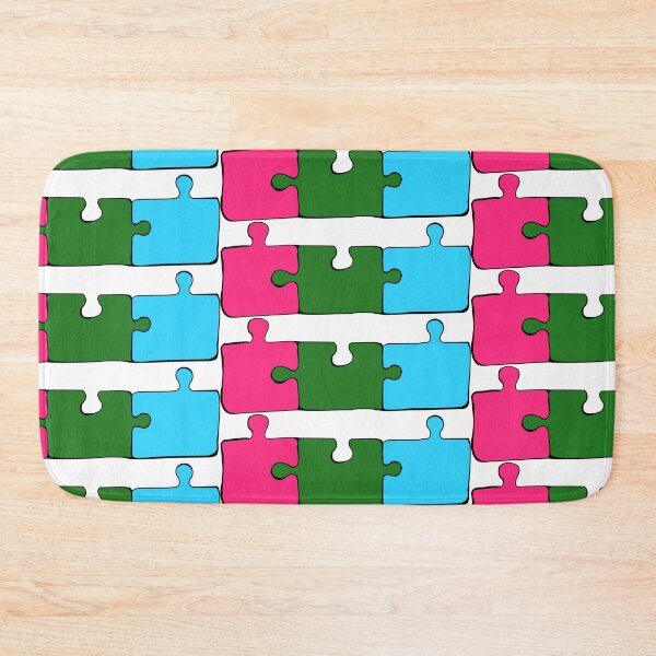 Item preview, Polysexual Puzzle Pieces Pride Flag designed and sold by HarveyHandcraftsandDesigns.