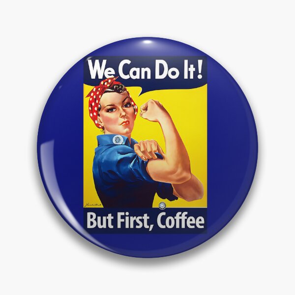 Item preview, Rosie the Riveter, WWII  We Can Do It Funny  designed and sold by Squirrel Adventurous.