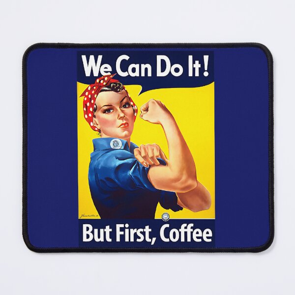 Item preview, Rosie the Riveter, WWII We Can Do It Funny designed and sold by Squirrel Adventurous.