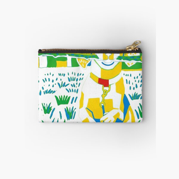 Item preview, Proud Pup with a Stick Pop Art Illustration designed and sold by BLUESKY11a.