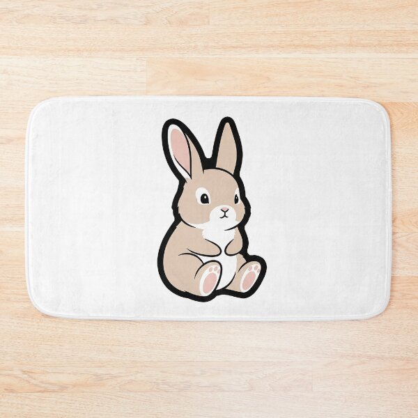 Item preview, Cozy Bunny Soft Neutral Animal Illustration designed and sold by Osmose-Studio.
