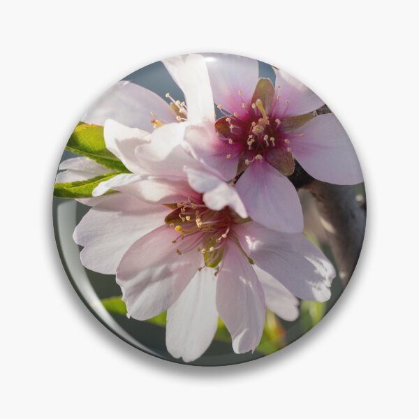 Item preview, A single pink flower is on a branch. designed and sold by elopezstock.