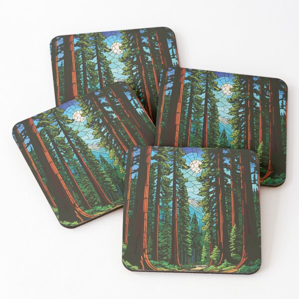 Item preview, Sequoia National Park Giant Trees Mosaic designed and sold by designmari.