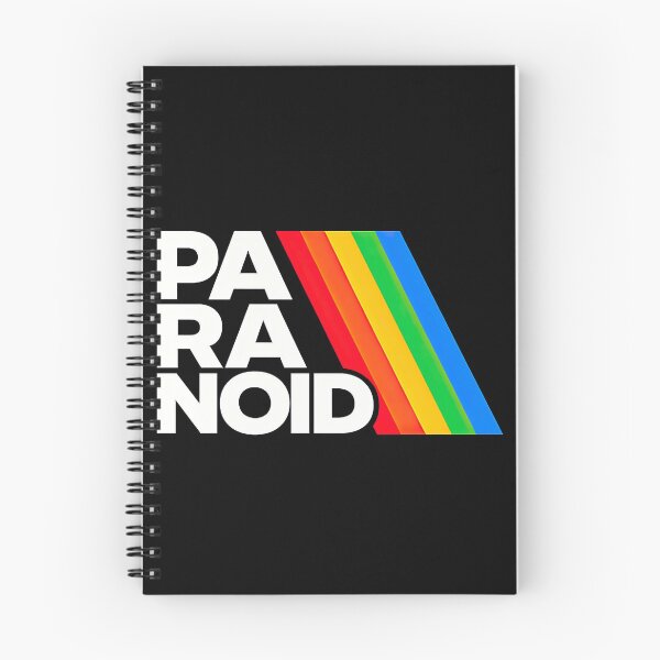 Item preview, Paranoid Retro Rainbow Logo | Vintage Analog Aesthetic DesignP designed and sold by obstinator.