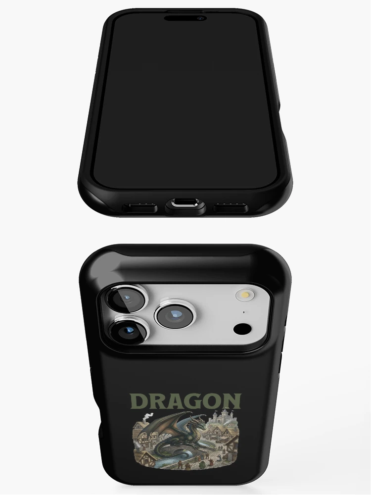 Thumbnail 3 of 4, iPhone Case, Dragon designed and sold by ReneMM.