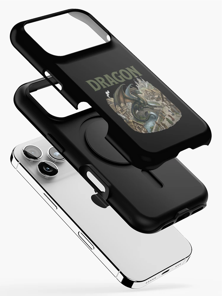 Thumbnail 2 of 4, iPhone Case, Dragon designed and sold by ReneMM.