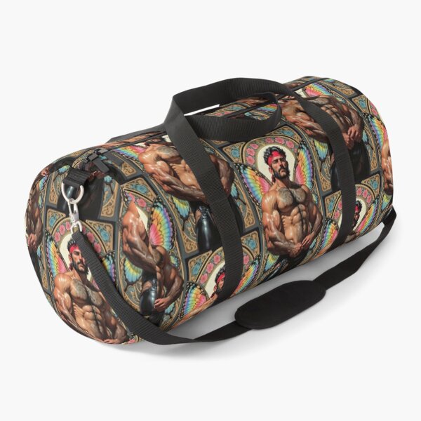 Item preview, Muscular Rainbow Butterfly Man designed and sold by ZhivanCrimson.