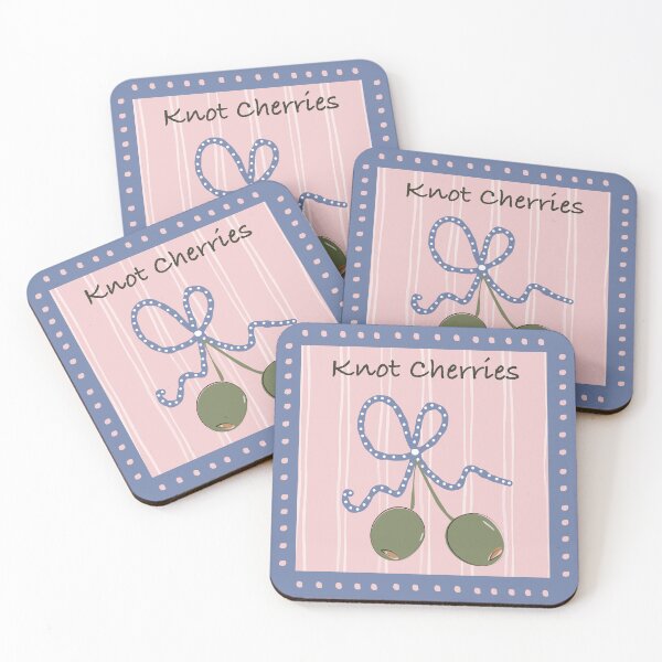 Item preview, Preppy Olive Cherries Coquette Polka Dot Bow designed and sold by Sam Heaney Design.