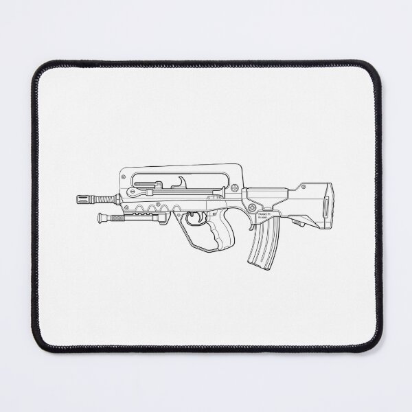 Item preview, FAMAS F1 Silhouette designed and sold by GoldOrion.