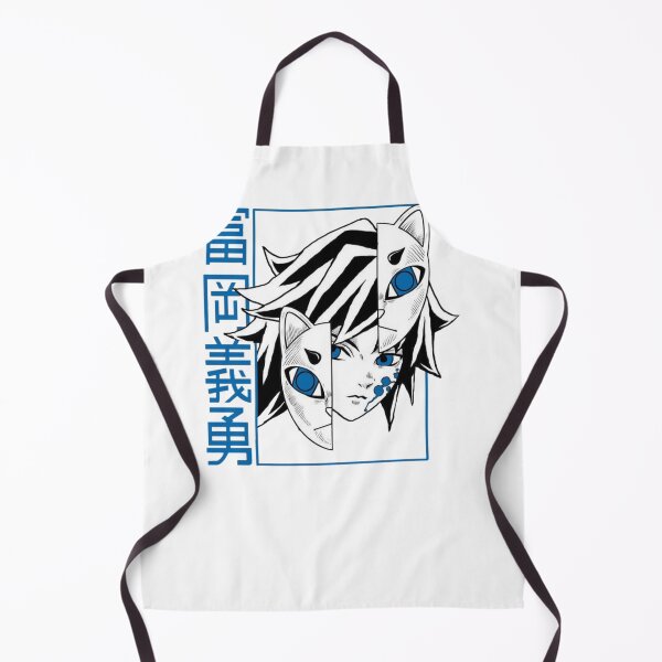 Item preview, Water Hashira Split Haori Fox Mask designed and sold by JohnnyFive8.