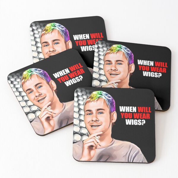 Item preview, When Will You Wear Wigs? - Hans Jensen designed and sold by Smile More Art Store ⭐️⭐️⭐️⭐️⭐️.