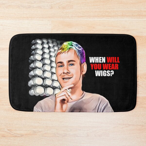 Item preview, When Will You Wear Wigs? - Hans Jensen designed and sold by Smile More Art Store ⭐️⭐️⭐️⭐️⭐️.