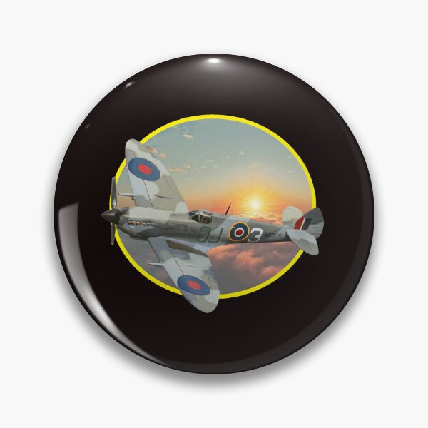 Item preview, spitfire plane sun logo designed and sold by VWscout2.