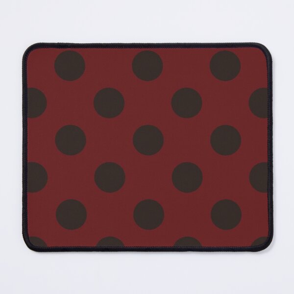 Item preview, Minimalist Brown Polka Dots on Red designed and sold by Hrndz Store.