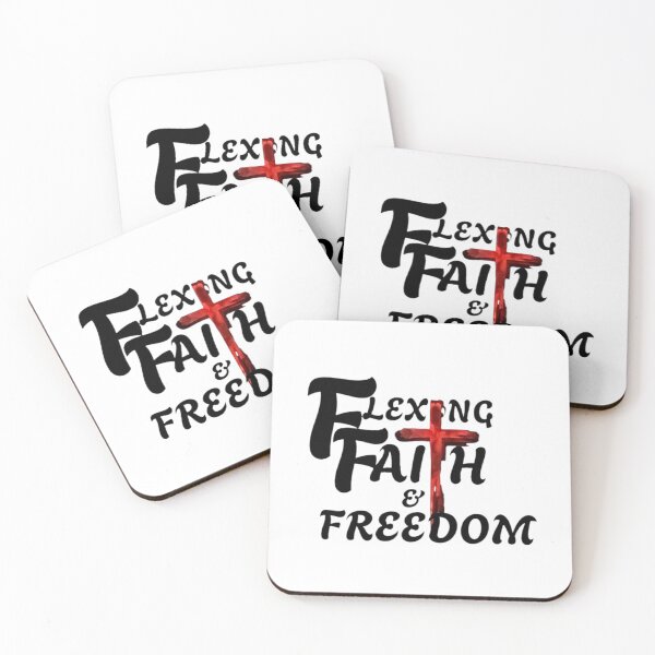 Item preview, Flexing Faith and Freedom Christian Shirt designed and sold by DKB07.