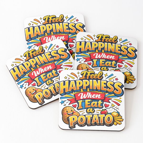 Item preview, I Feel Happiness When I Eat A Potato designed and sold by Fastokart.