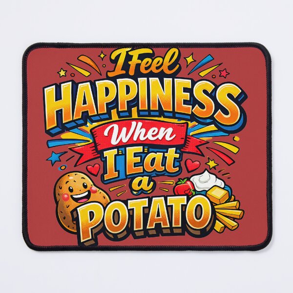 Item preview, I Feel Happiness When I Eat A Potato designed and sold by Fastokart.