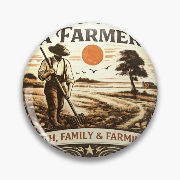 Item preview, So God Made A Farmer Vintage Christian Farming designed and sold by CatLovers Studio.