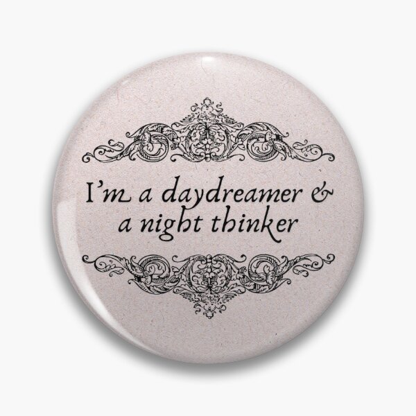 Item preview, I'm a daydreamer & a night thinker  designed and sold by UrnhaniStudio.