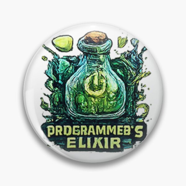 Item preview, Programmer's Elixir designed and sold by Aether-Pixels.