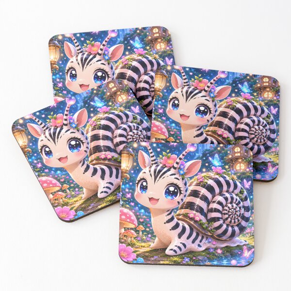 Item preview, Magical Zebra Snail Fantasy Garden designed and sold by Rohan132.