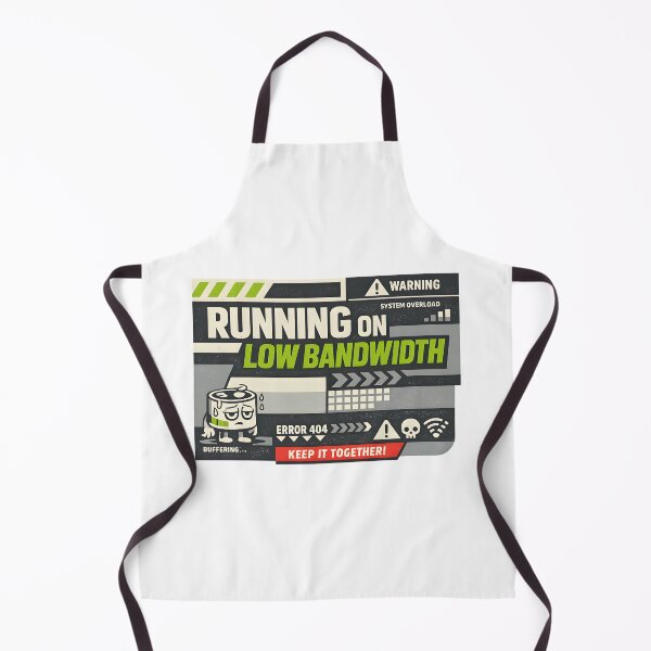 Item preview, Running On Low Bandwidth Burnout Humor Design designed and sold by Naviora.